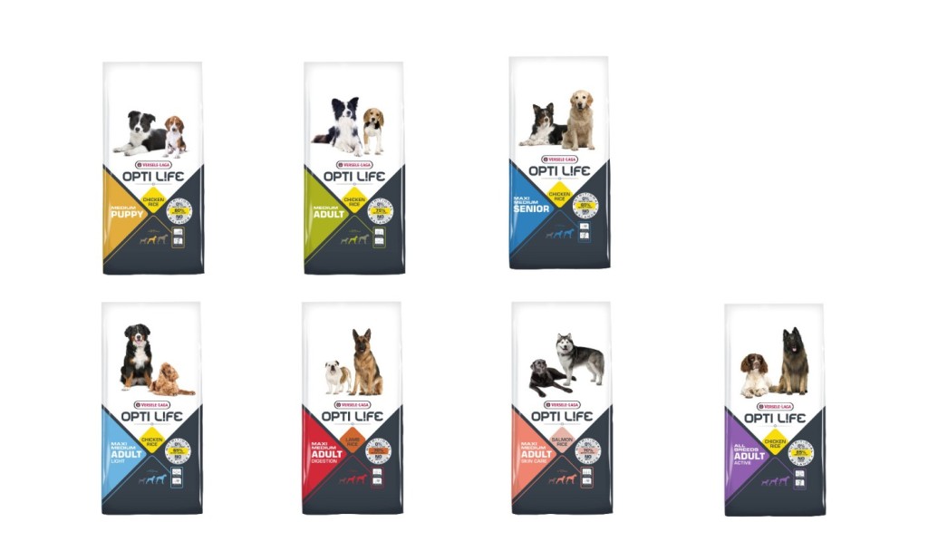 Opti Life Hundefutter mittelgroße Rassen